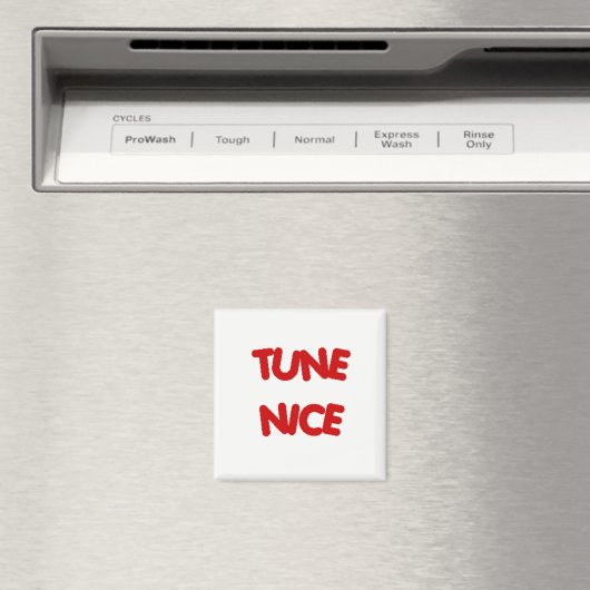 TUNE NICE Koelkast Magnet (Insitu (Vaatwasser))