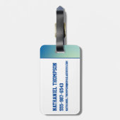 TUNE SQUAD™ Group SPACE JAM™ Logo Bagagelabel (Achterkant verticaal)