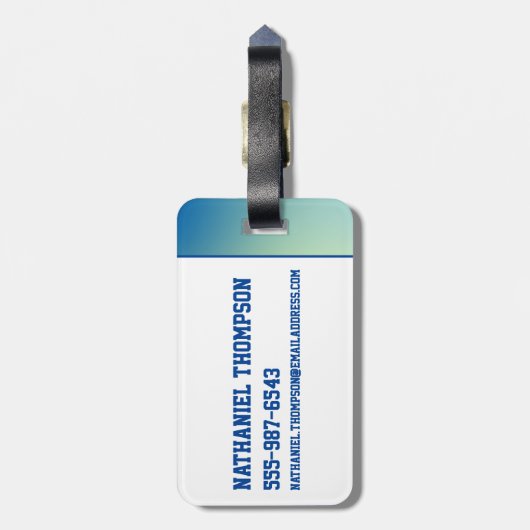 TUNE SQUAD™ Group SPACE JAM™ Logo Bagagelabel (Achterkant verticaal)