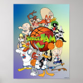 TUNE SQUAD™ Group SPACE JAM™ Logo Poster (Voorkant)