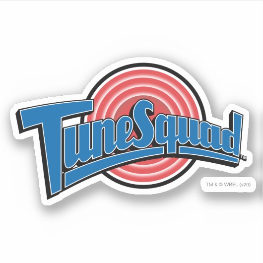 TUNE SQUAD™ Uniform Logo Sticker (Voorkant)