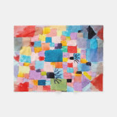 Tunees tuin, Klee Fleece Deken (Voorkant (Horizontaal))