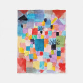 Tunees tuin, Klee Fleece Deken (Voorkant)