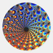 Tunel Ronde Sticker (Voorkant)