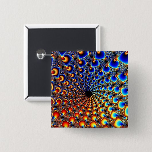 Tunel Vierkante Button 5,1 Cm (Voorkant /achterkant)