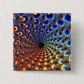 Tunel Vierkante Button 5,1 Cm (Voorkant)