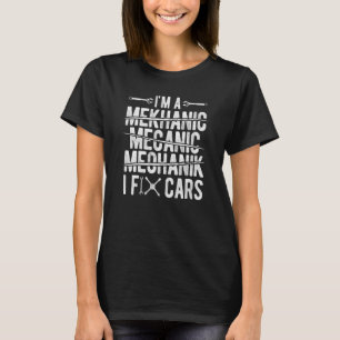 Tuner Car Repairing Mechanic Tools Tuning Guy 10 T-shirt