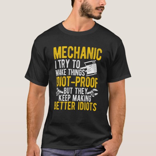 Tuner Car Repairing Mechanic Tools Tuning Guy 7 T-shirt (Voorkant)