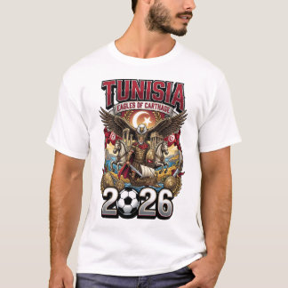 Tunesië 2026 Fan T-Shirt
