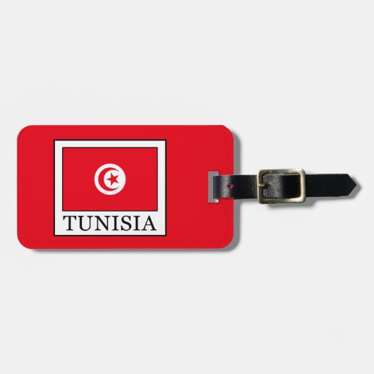 Tunesië Bagagelabel (Voorkant horizontaal)