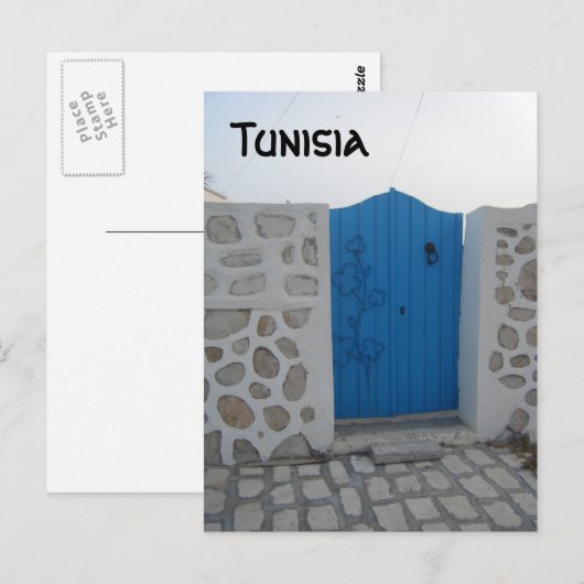 Tunesië Briefkaart (Voorkant / Achterkant)