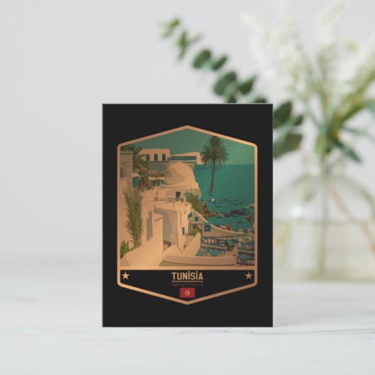 Tunesië Briefkaart (Staand voorkant)