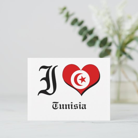 Tunesië Briefkaart (Staand voorkant)