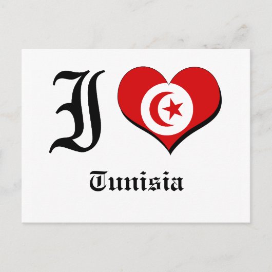 Tunesië Briefkaart (Voorkant)