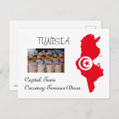Tunesië Briefkaart (Voorkant / Achterkant)