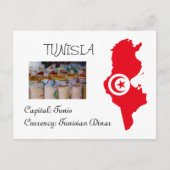 Tunesië Briefkaart (Voorkant)