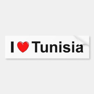 Tunesië Bumpersticker
