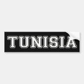 Tunesië Bumpersticker (Voorkant)