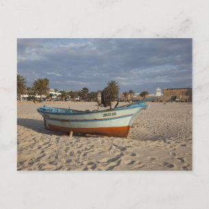 Tunesië, Cap Bon, Hammamet, waterkant, Kasbah Briefkaart