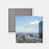 Tunesië cityscape magneet (Voorkant / Achterkant)