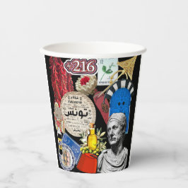 Tunesië Design | Tunesische Cultuur & Erfgoed Papieren Bekers