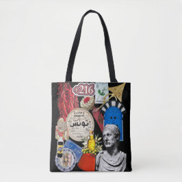 Tunesië Design | Tunesische Cultuur & Erfgoed Tote Bag