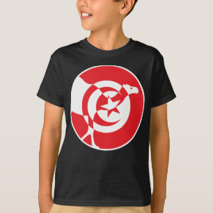 Tunesië Dromedary Tunesische nationale dierenvlag T-shirt