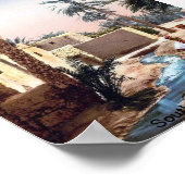  Tunesië : Een oase Poster (Hoek)