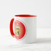 Tunesië Erfgoed Embleem Mok (Voorkant links)