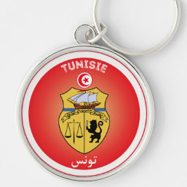 Tunesië Erfgoed Embleem Sleutelhanger