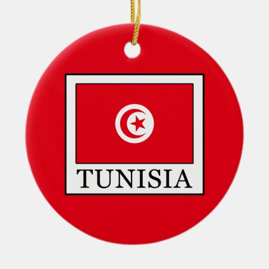 Tunesië Keramisch Ornament (Voorkant)