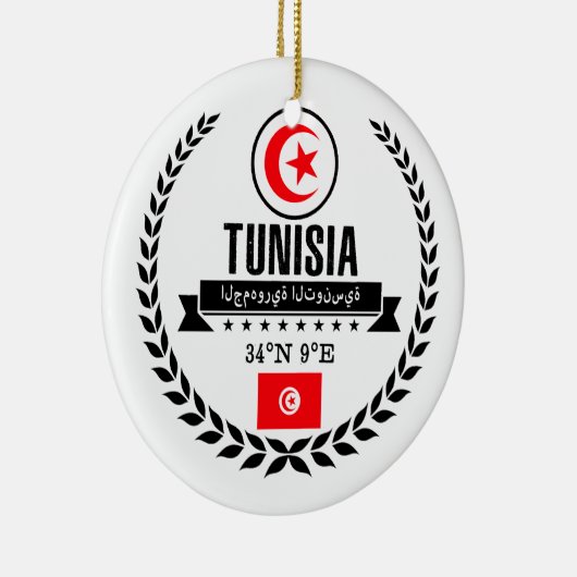 Tunesië Keramisch Ornament (Rechts)