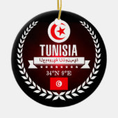 Tunesië Keramisch Ornament (Voorkant)