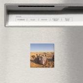 Tunesië, Ksour Area, Ksar Ghilane, Grand Erg 3 Magneet (Insitu (Vaatwasser))