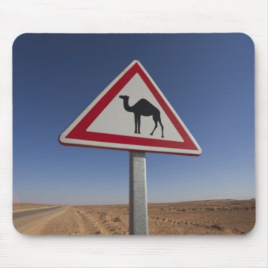 Tunesië, Ksour Area, Ksar Ghilane, Grand Erg 6 Muismat (Voorkant)