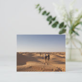 Tunesië, Ksour Area, Ksar Ghilane, Grand Erg 7 Briefkaart (Staand voorkant)