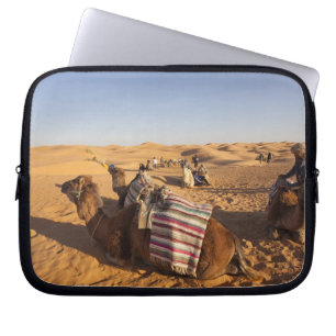 Tunesië, Ksour gebied, Ksar Ghilane, Grand Erg 3 Laptop Sleeve