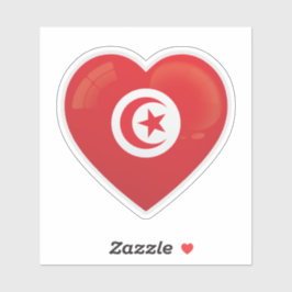 Tunesië Liefde Icon Sticker
