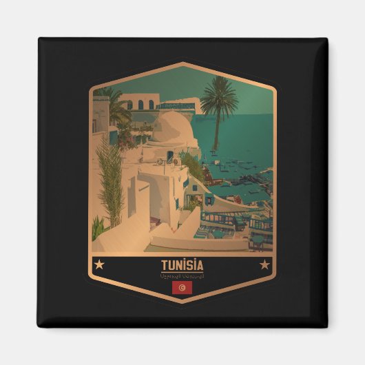 Tunesië Magneet (Voorkant)