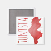 Tunesië Magneet (Voorkant / Achterkant)