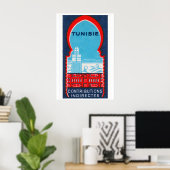 Tunesië - Matchbox Print - Zweedse Muurkunst (Thuiskantoor)