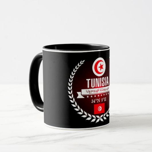Tunesië Mok (Voorkant links)