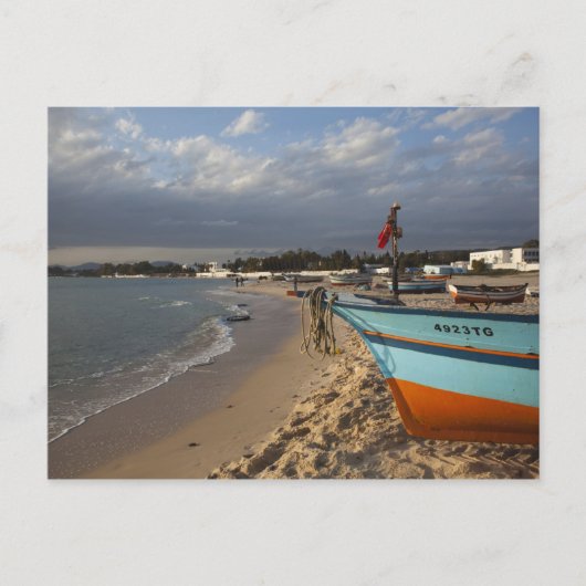 Tunesië, Pet Bon, Hammamet, waterfront, Briefkaart (Voorkant)