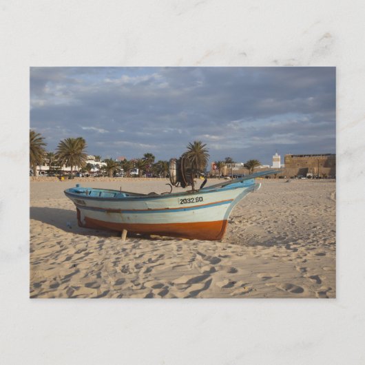 Tunesië, Pet Bon, Hammamet, waterfront, Kasbah Briefkaart (Voorkant)