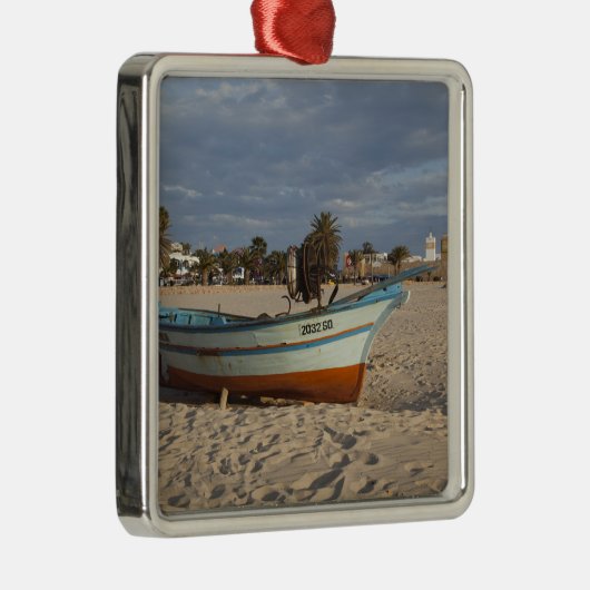 Tunesië, Pet Bon, Hammamet, waterfront, Kasbah Metalen Ornament (Rechts)