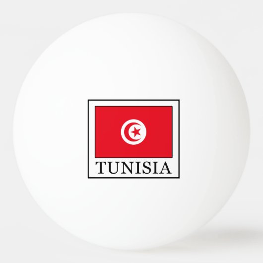 Tunesië Pingpongbal (Voorkant)