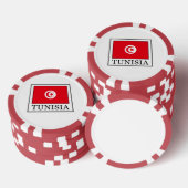 Tunesië Pokerchips (Opstapeling)
