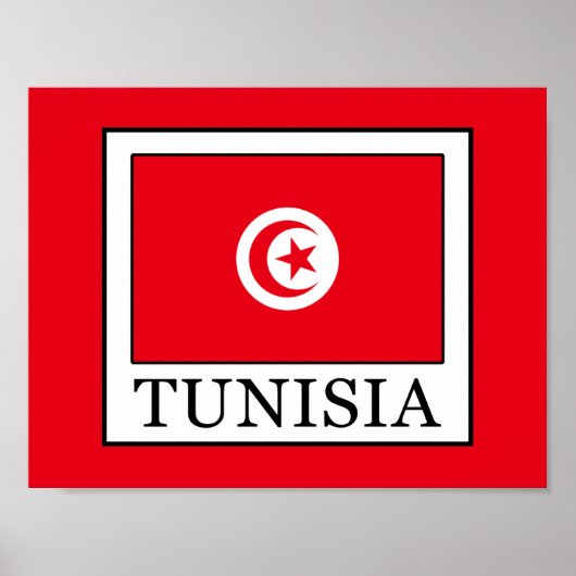 Tunesië Poster (Voorkant)