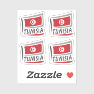 Tunesië Pride X-vlag Sticker