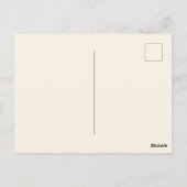 Tunesië Reizen Briefkaart (Achterkant)